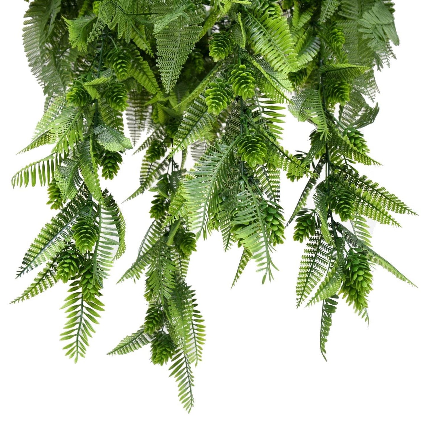 Canasta Artificial Verde - Garden Market UY