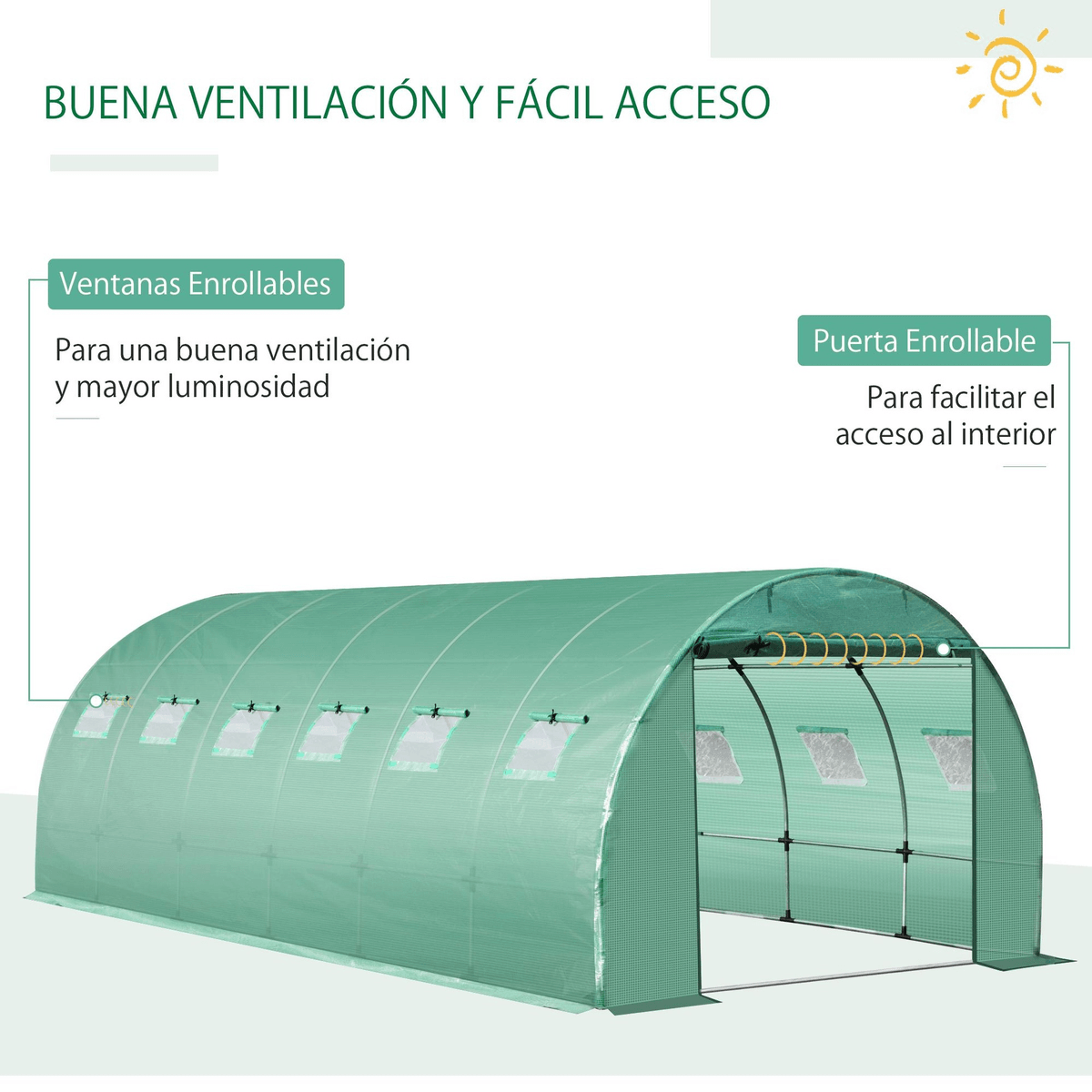 Cobertor Invernadero 36 Mt2 - Garden Market UY