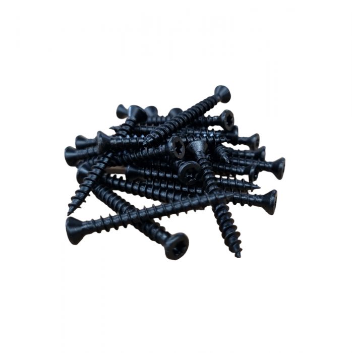 25 Tornillos Acero Inoxidable-Tornillos-Bulk Edit,Deck,Pisos Deck WPC-Garden Market Uruguay