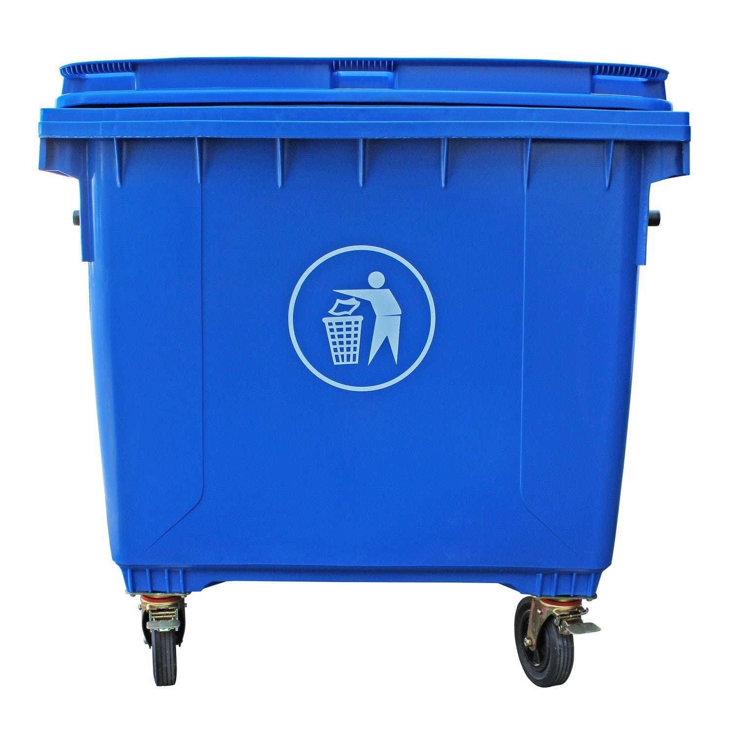 Contenedor Basura 1100 Litros Azul
