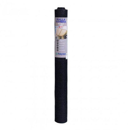 Malla Raschel 65% Negro 4.2x100 Metros - Garden Market UY