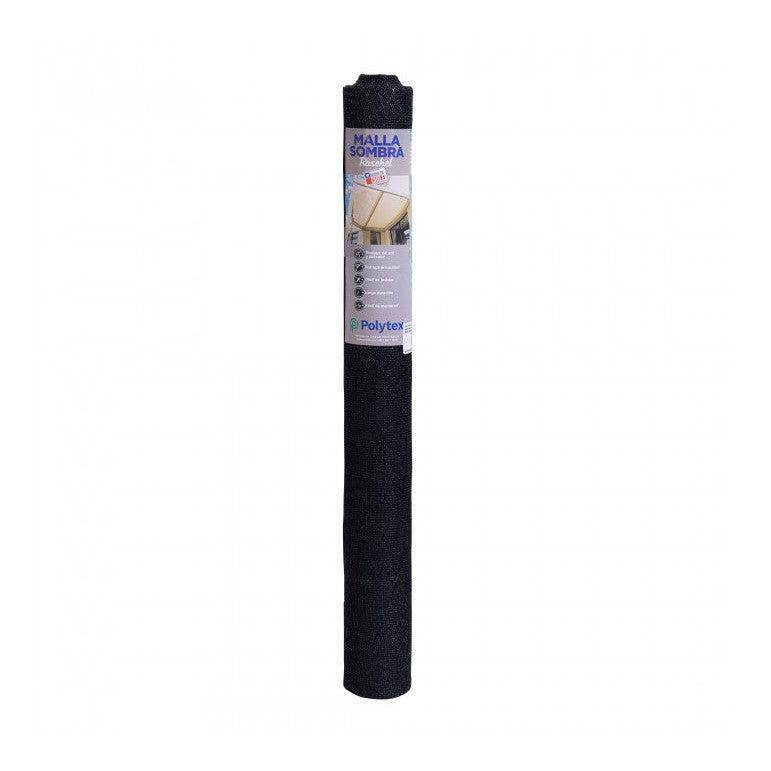 Malla Raschel 80% Negro 2.1 x 50 Metros - Garden Market UY