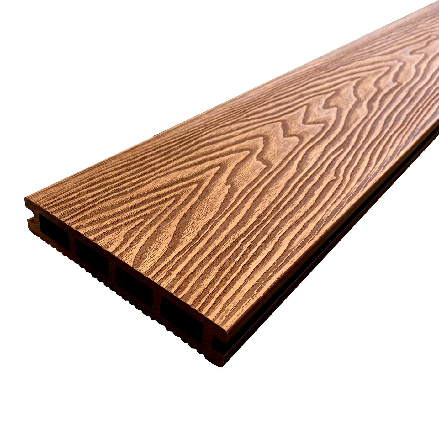 Piso Deck WPC Dual Café Claro-Piso WPC-Deck-Garden Market Uruguay