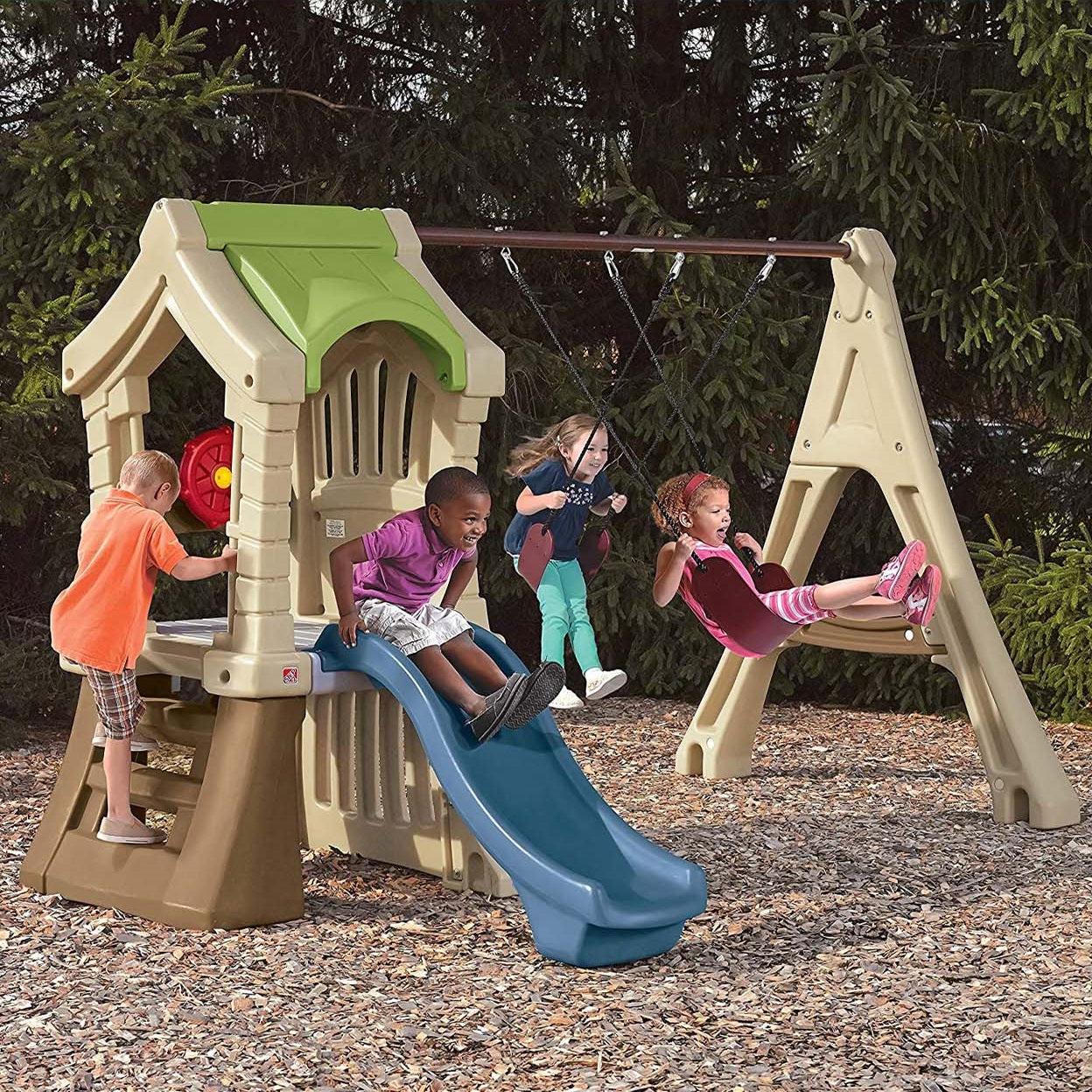Play Up Gym Set-Columpio de Plástico-Columpios,Oferta-Garden Market Uruguay