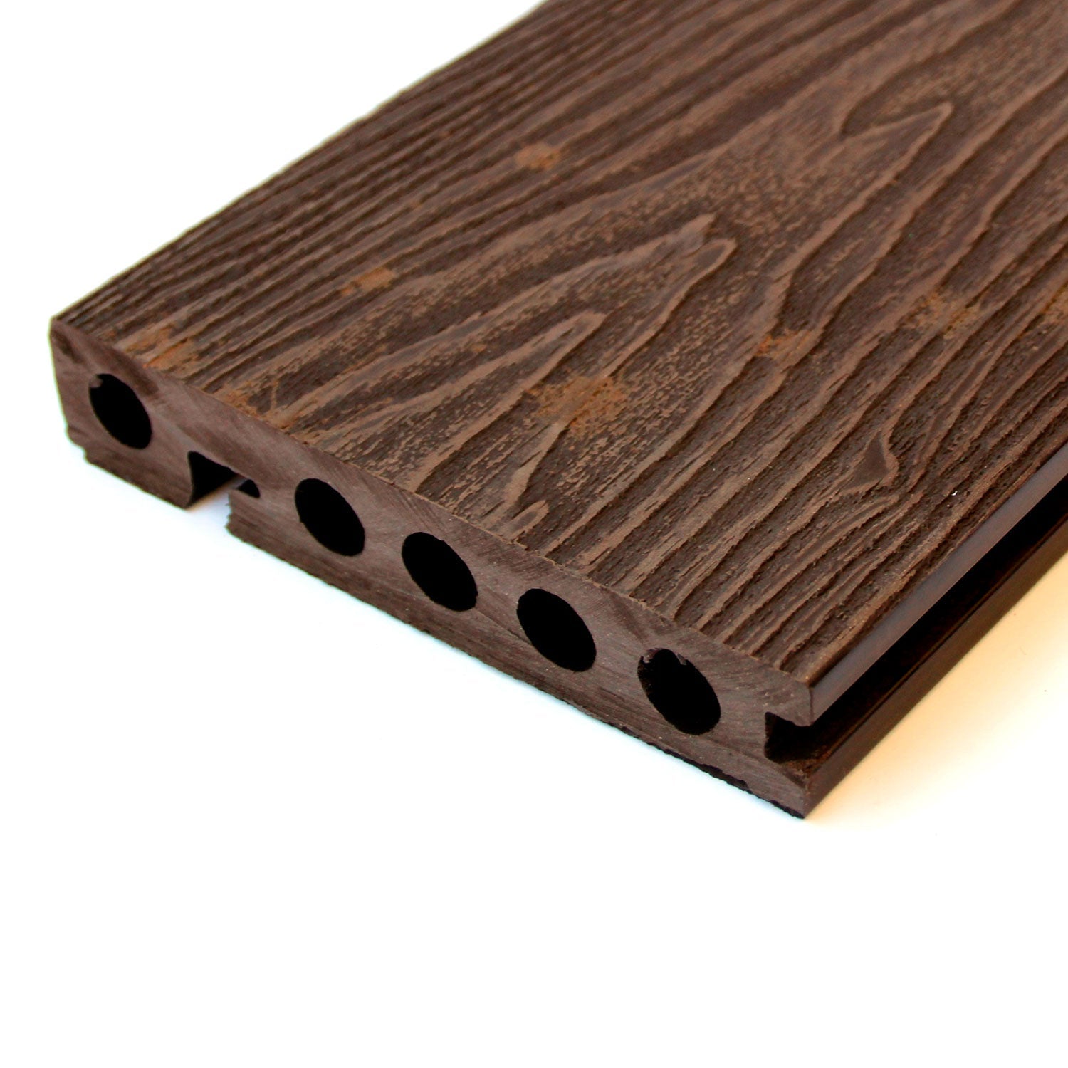 Tabla Nariz WPC Chocolate-Nariz WPC-Deck,Pisos Deck WPC-Garden Market Uruguay